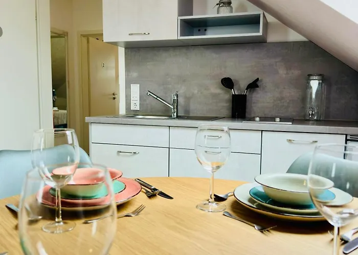 Apartman Modern Wohnen Mit Smarttv, Arbeitsplatz Und Kueche